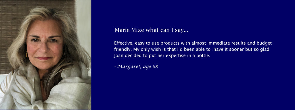 Marie Mize® Advanced Skin Care: Visible results for mature skin